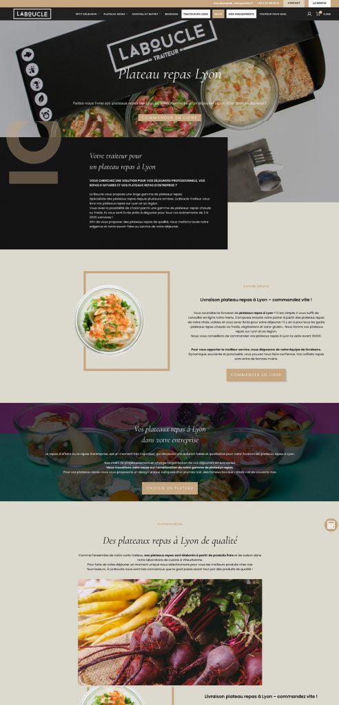 Création de site restaurant, Marque Digitale, agence spécialisée dans Wordpress
