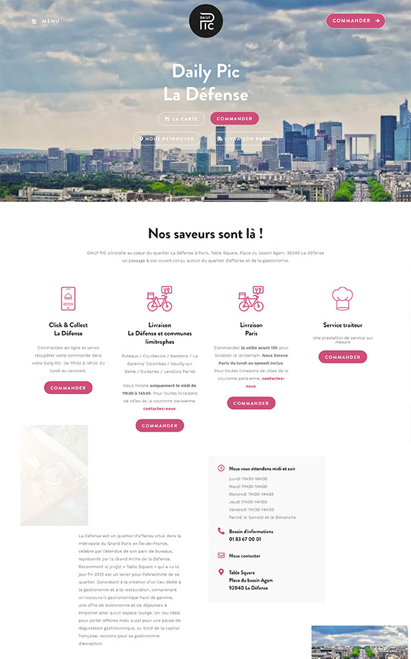 Agence web spécialisé dans la création de site internet sur Wordpress et maintenance Paris